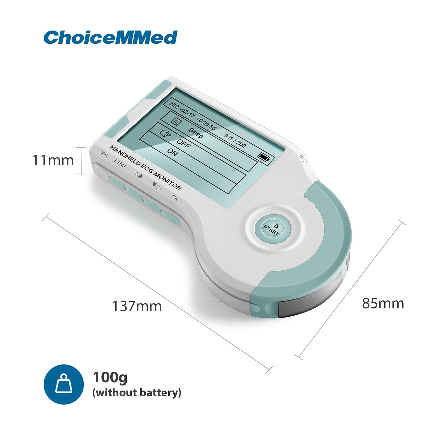 ChoiceMMed Handheld ECG Monitor