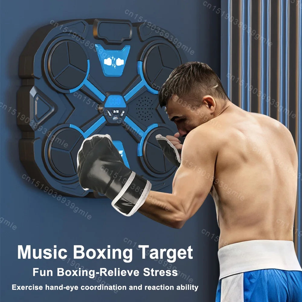 Smart Bluetooth Music Boxing Machine – Home Fitness Wall Target