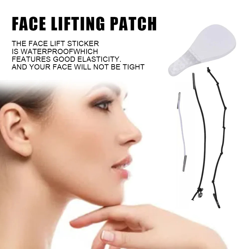 40Pcs/Set Invisible Facial Lifting Stickers