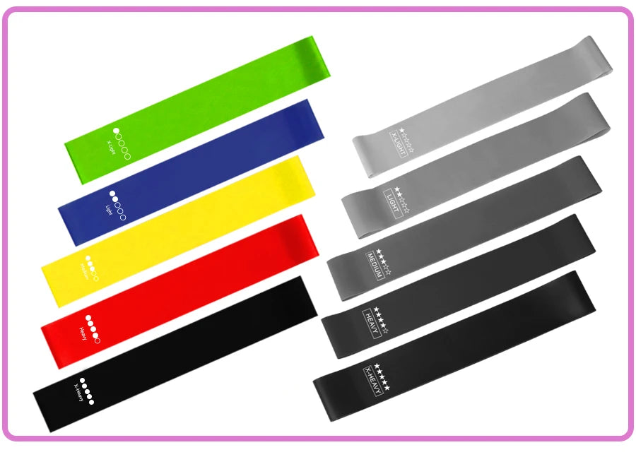 Fitness Resistance Bands Set – Home Workout & Yoga Training