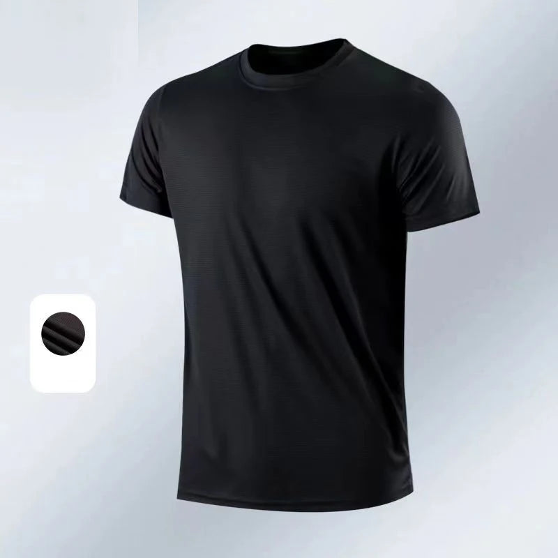 Men's Quick-Dry Gym T-Shirt – Moisture-Wicking & Breathable