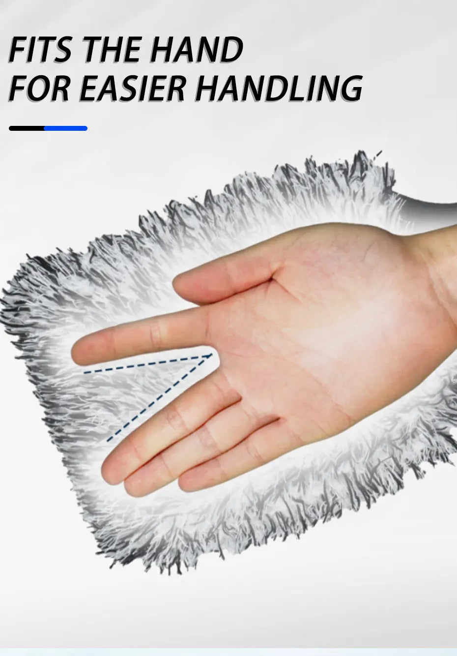 SEAMETAL Microfiber Car Wash Brush & Cleaning Gloves