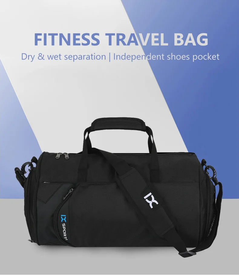 IX Large-Capacity Gym & Travel Duffel Bag