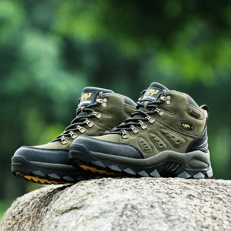 All-Terrain Waterproof Hiking Boots – Winter Outdoor Shoes