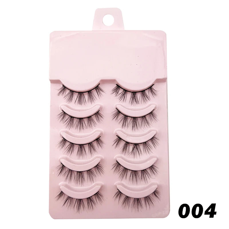 New Manga Lashes - Soft Natural Thick False Eyelashes