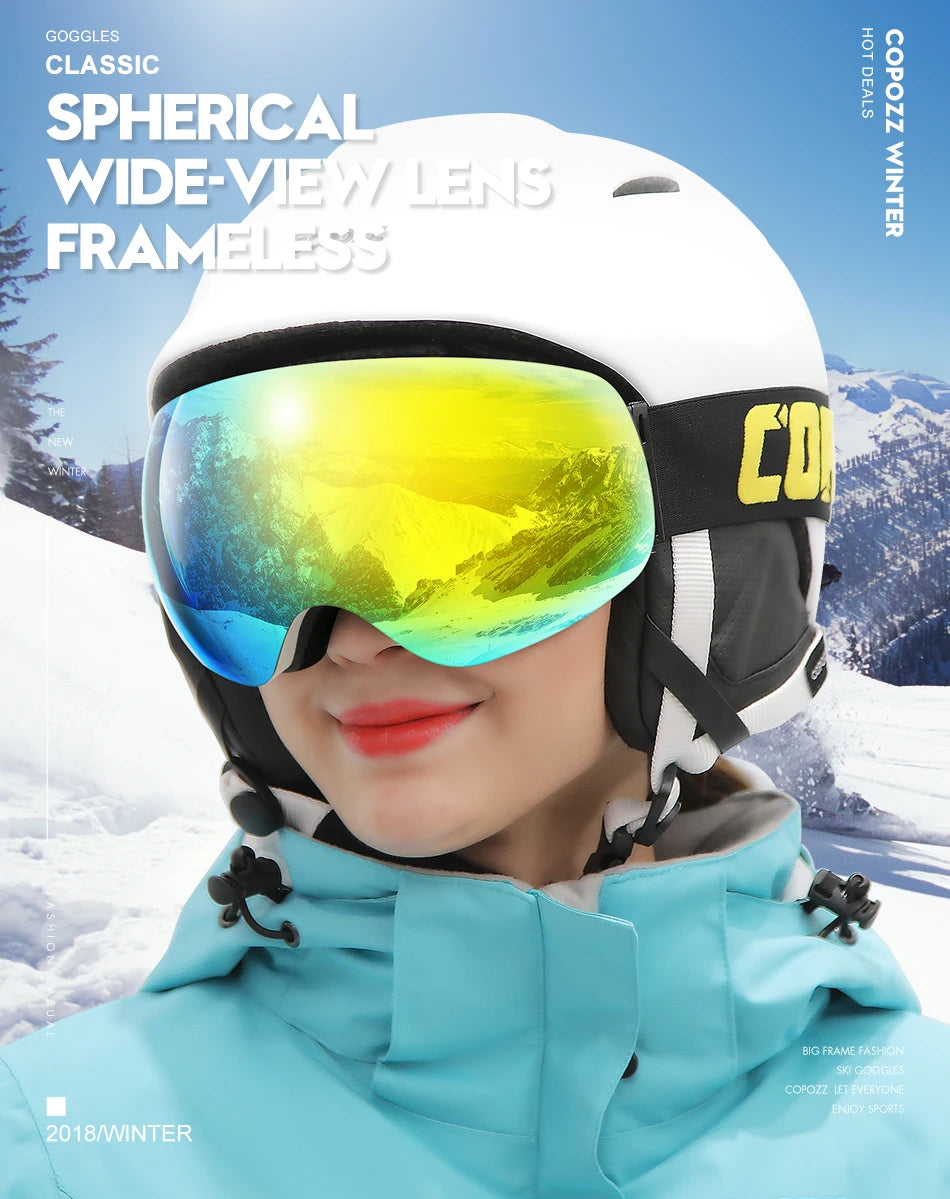 COPOZZ Outdoor Sports Ski Goggles