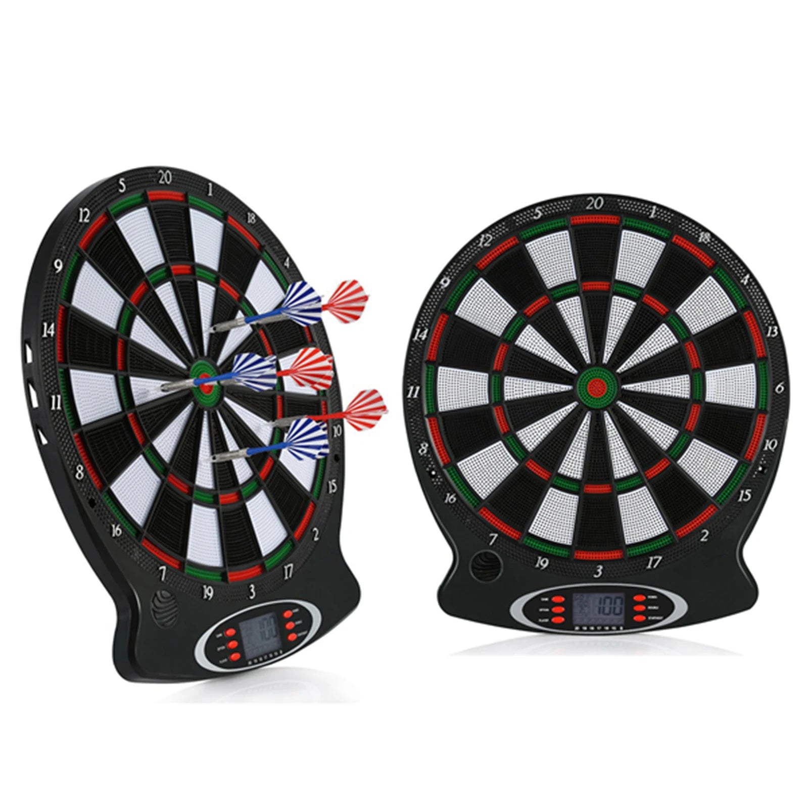 1pc Professional Electronic Hanging Dartboard LCD Scoring Indicator Dart Game With 6pcs Darts