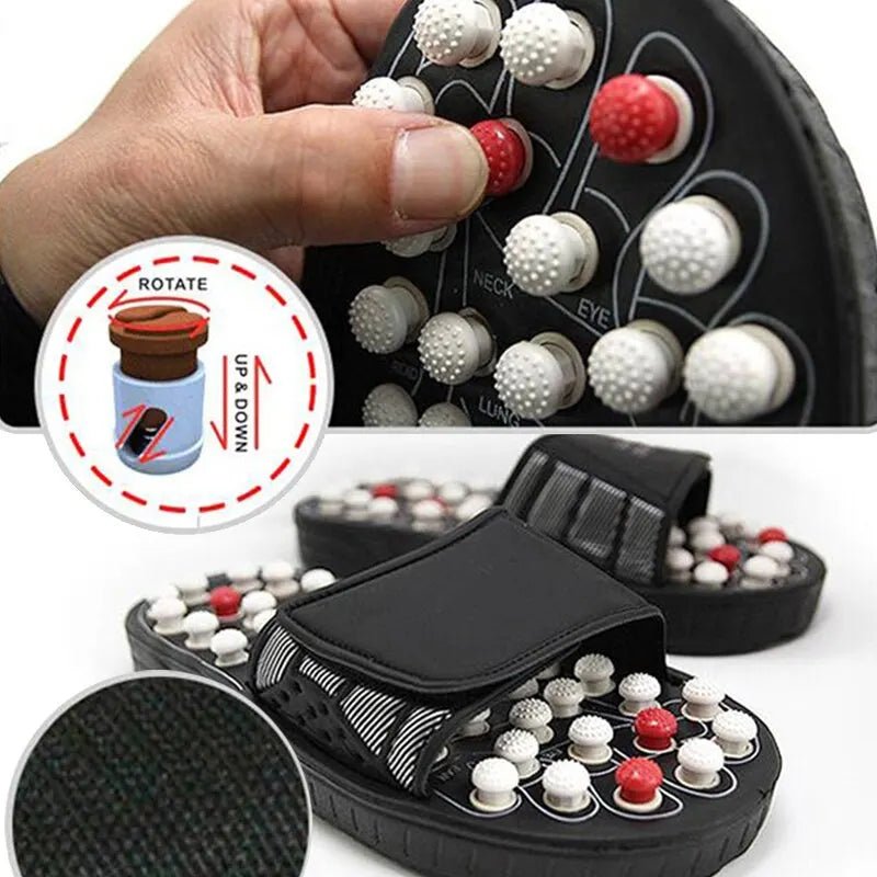 : Acupoint Massage Slippers – Therapy Massager Shoes