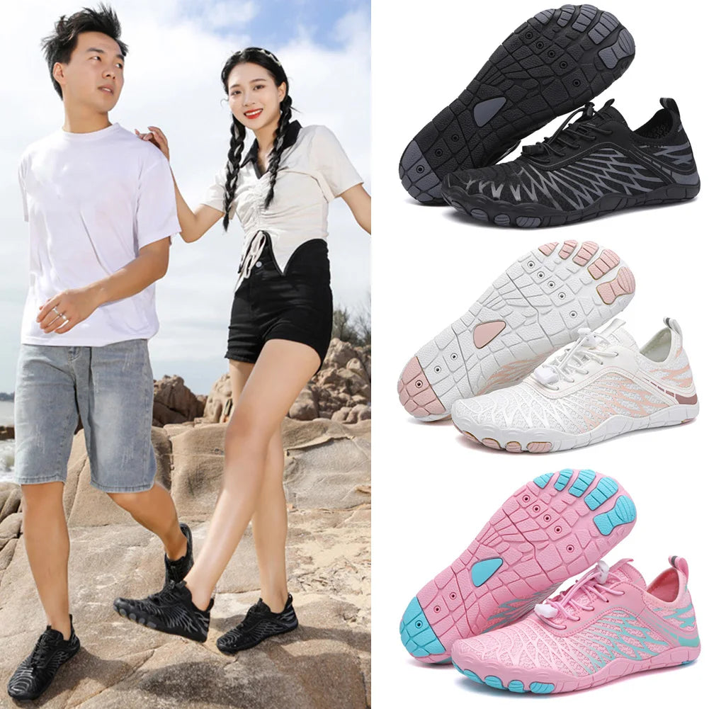 Quick-Dry Aqua Shoes – Breathable Water & Trekking Sneakers