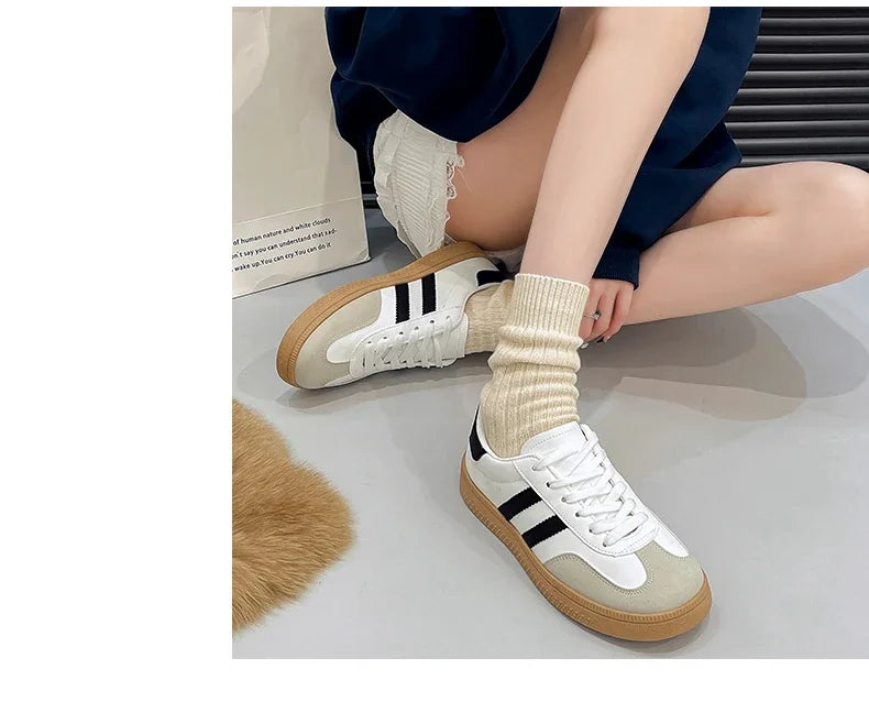 Women's Trendy Platform Sneakers – Casual Comfort