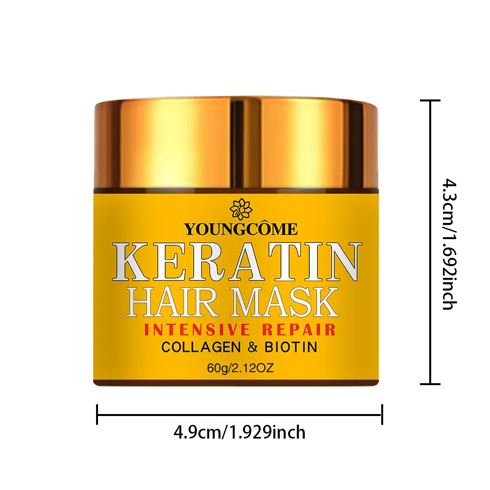 Biotin Collagen Keratin Hair Repair Mask