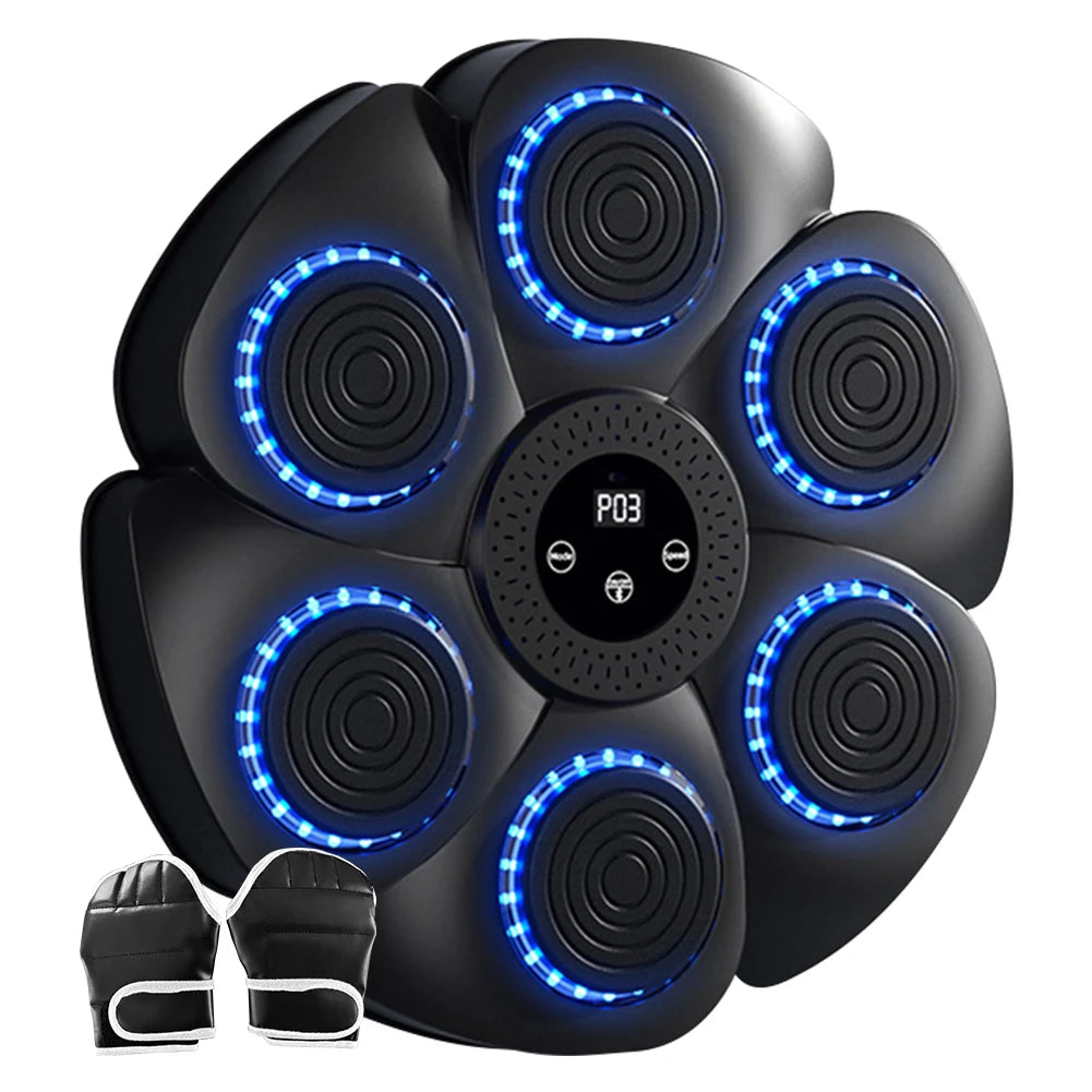 Music Boxing Machine – Adjustable Smart Bluetooth Boxing Wall Target