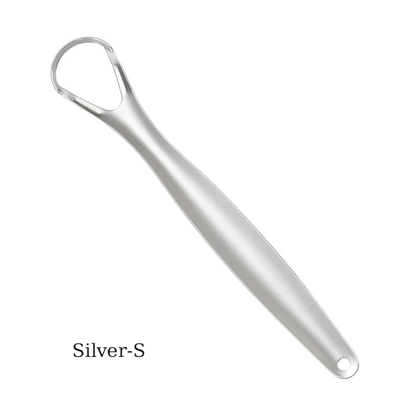 Stainless Steel Tongue Scraper – Fresh Breath Oral Hygiene Tool