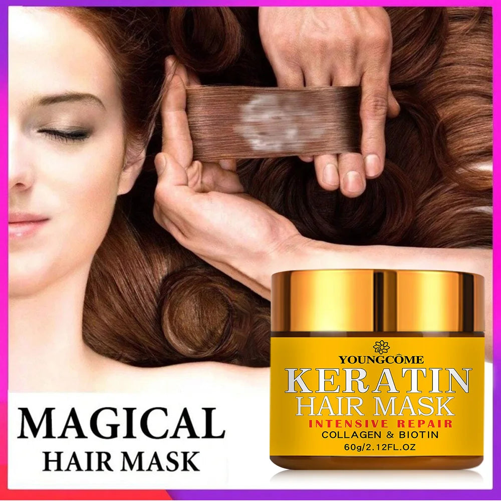 Biotin Collagen Keratin Hair Repair Mask