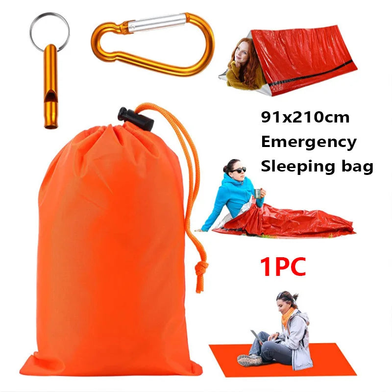 : Portable Waterproof Emergency Survival Sleeping Bag – Thermal Bivy Sack