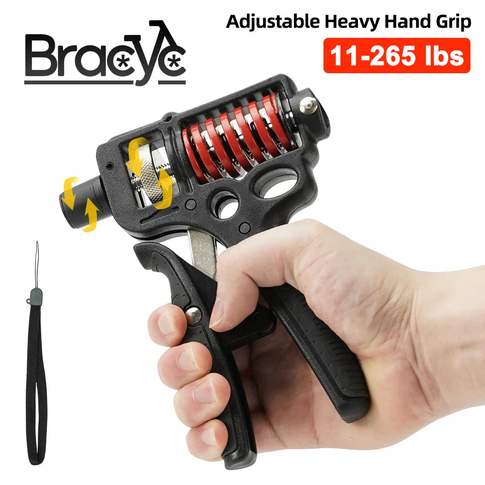 5-120kg Adjustable Heavy Hand Grip Strengthener,