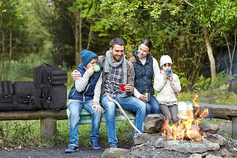 25L/35L/50L Tactical Backpack – Waterproof Outdoor Rucksack for Men