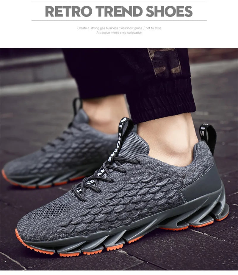 Men's Breathable Non-Slip Sports Sneakers