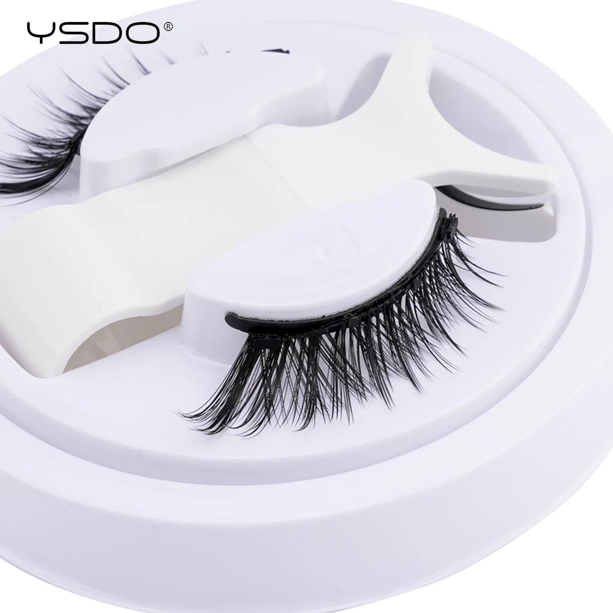 1 Pair Magnetic 3D Lashes – No Glue, Reusable, Handmade