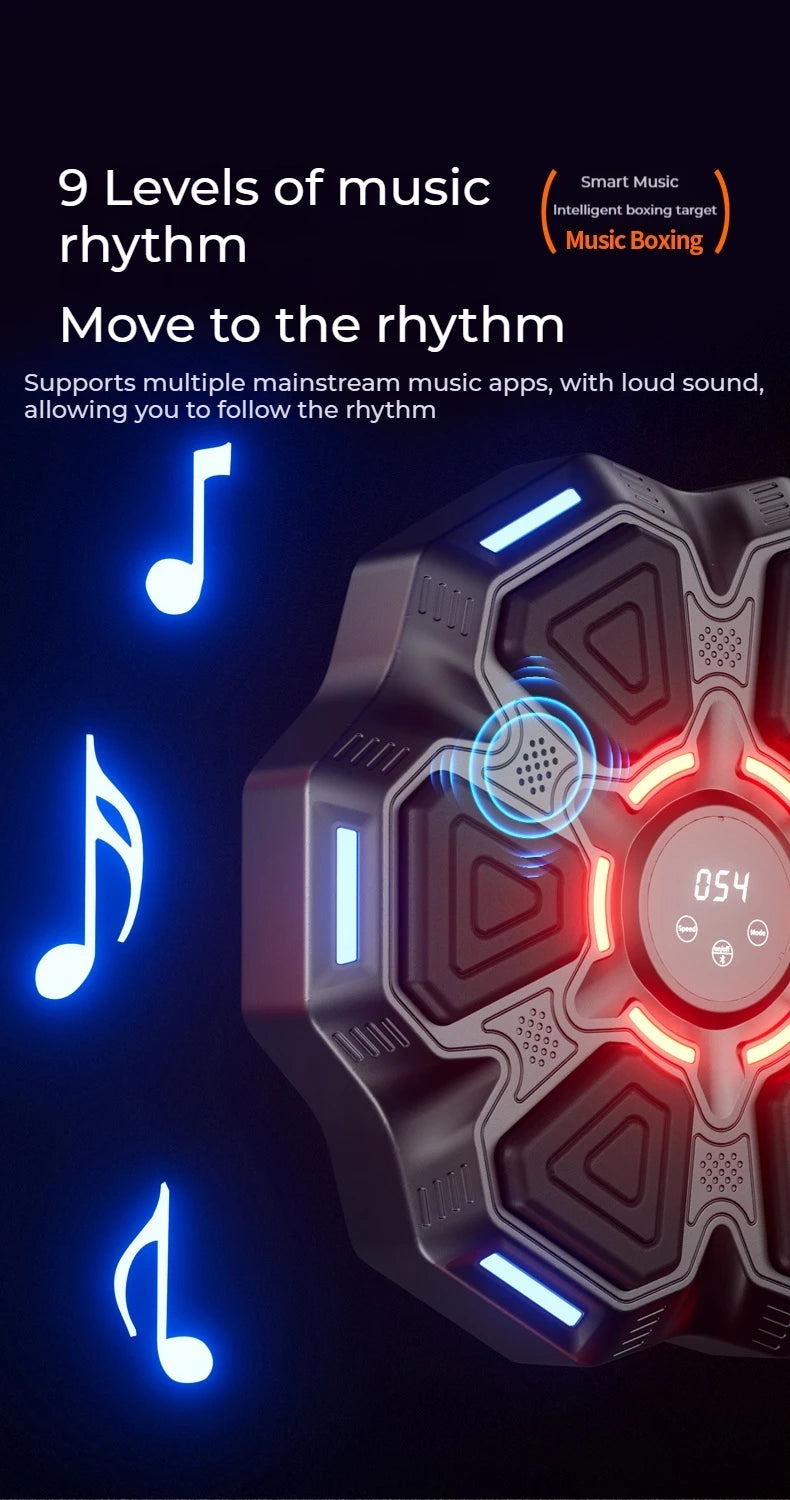 Music Boxing Machine - Smart Bluetooth Wall-Mounted Trainer, feel free to ask!