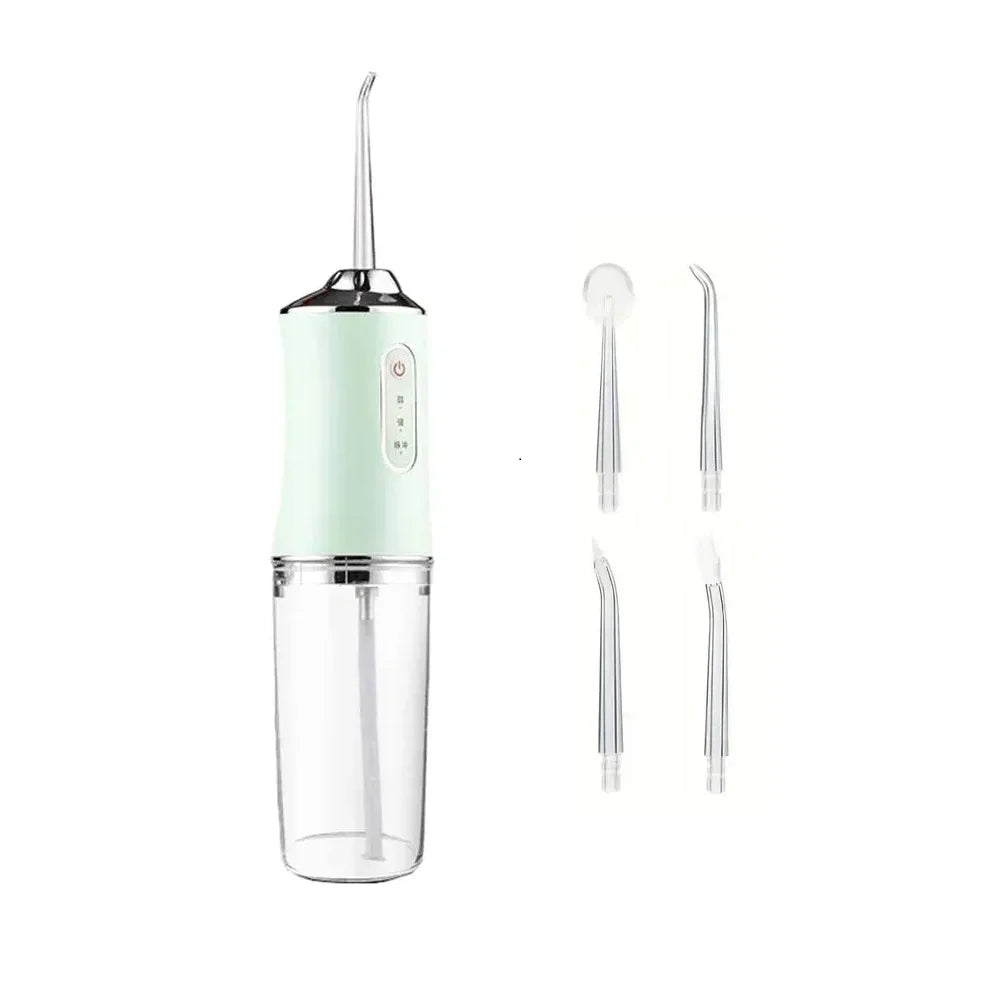 Portable Smart Electric Water Flosser – Rechargeable Oral Irrigator