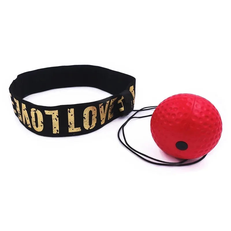 Head-Mounted Boxing Reflex Ball – Speed Punch Trainer