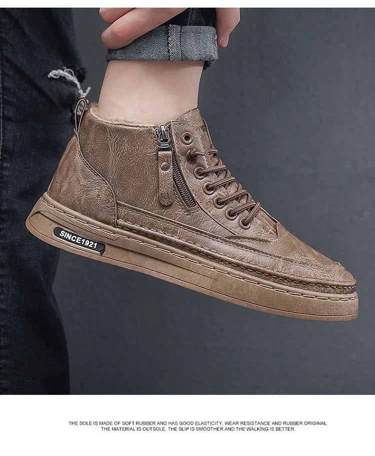 Men's Winter Warm Cotton Shoes 2024: