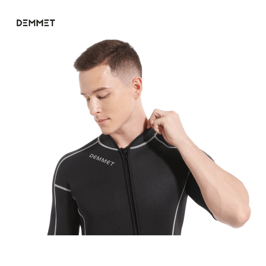 DEMMET 1.5mm Short Sleeve Neoprene Wetsuit for Men & Women