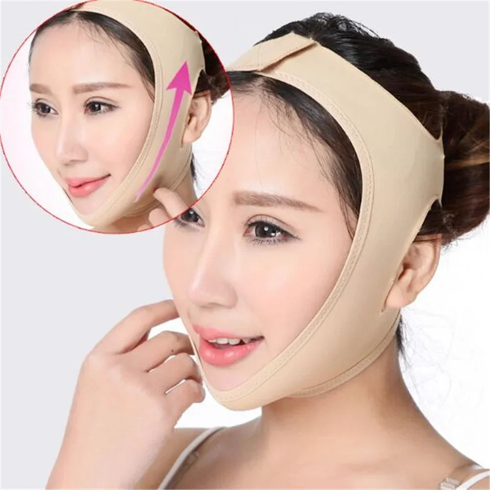 Elastic Face Bandage Slimming Tape and V-Line Shaper: