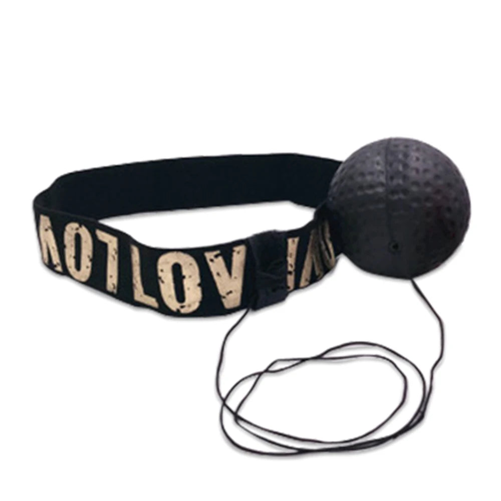 Head-Mounted Boxing Reflex Ball – Speed Punch Trainer