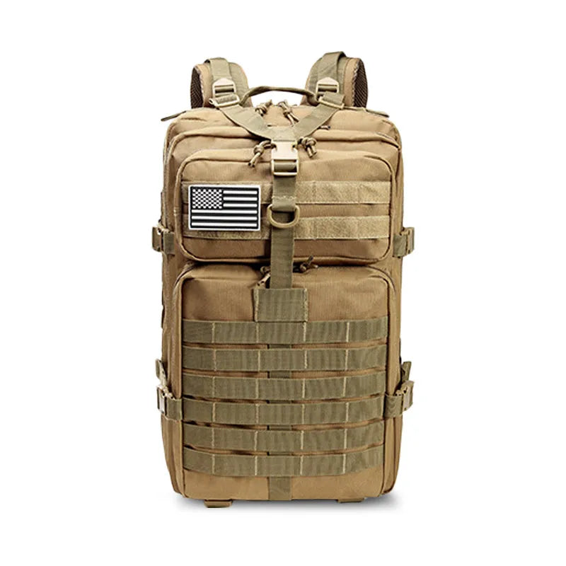 25L/35L/50L Tactical Backpack – Waterproof Outdoor Rucksack for Men