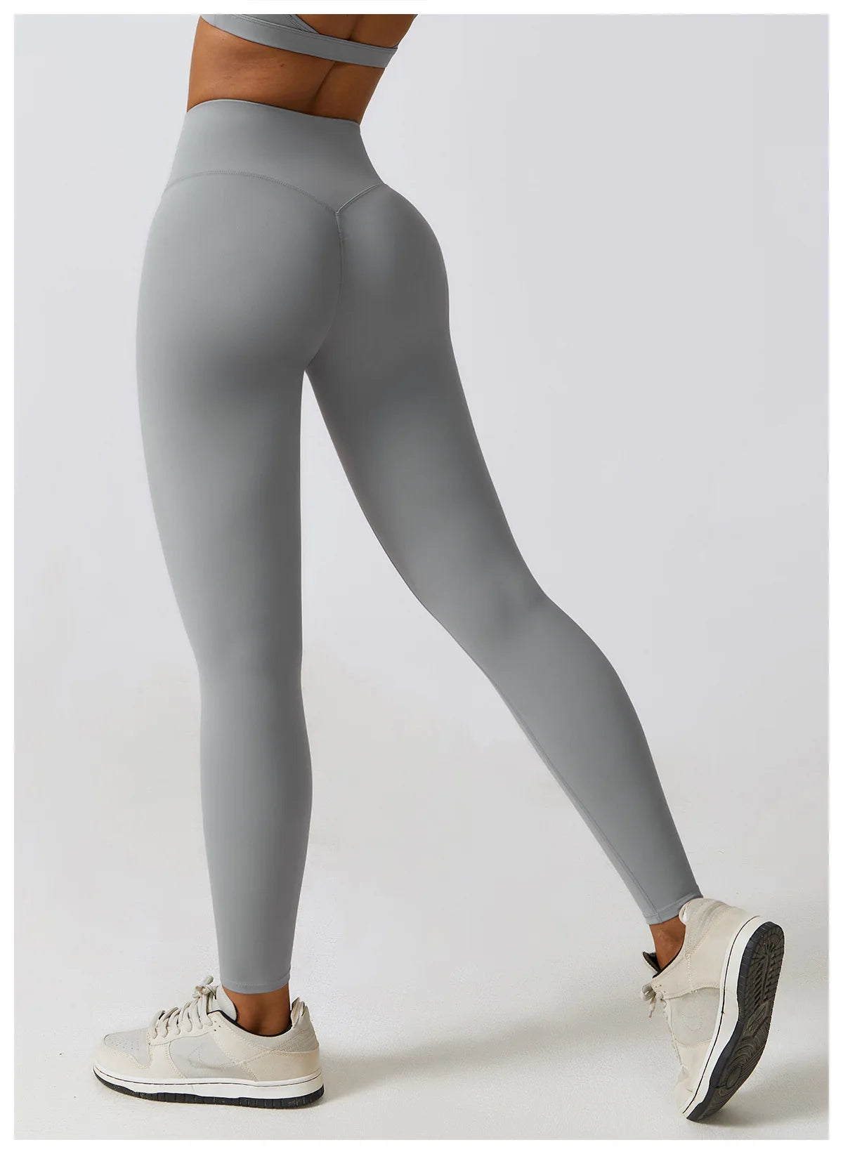 Women's Seamless Yoga Set – Leggings & Crop Top Workout Outfit