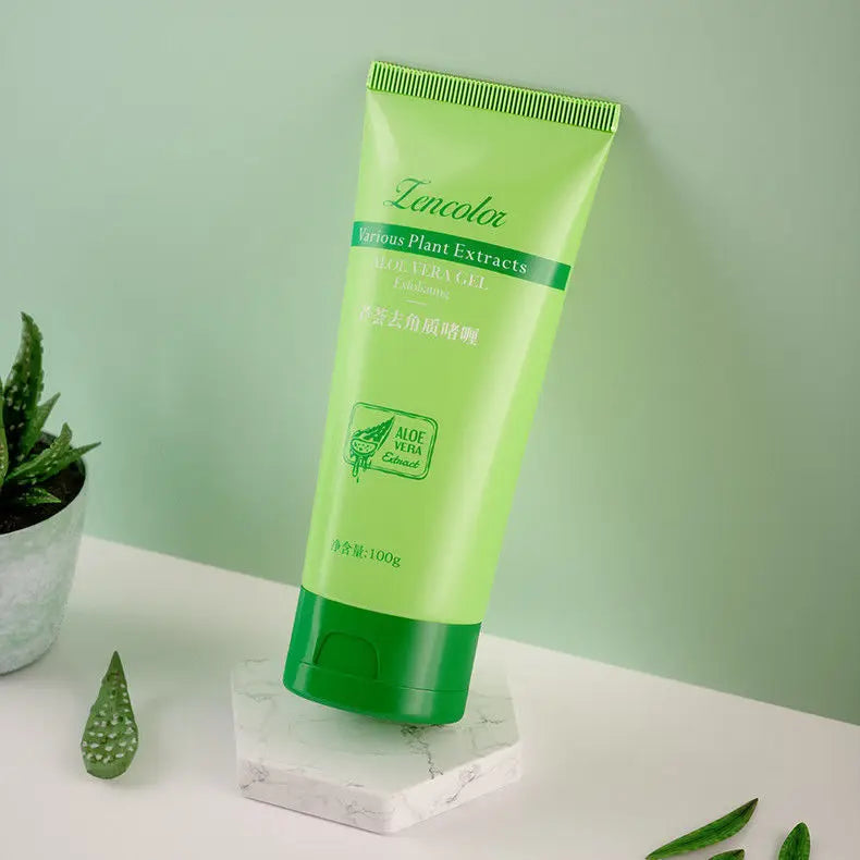 Exfoliating Aloe Vera Gel Deep Cleansing Exfoliant: