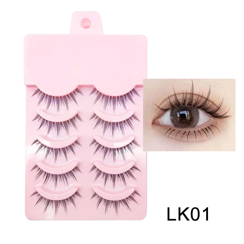 New Manga Lashes - Soft Natural Thick False Eyelashes