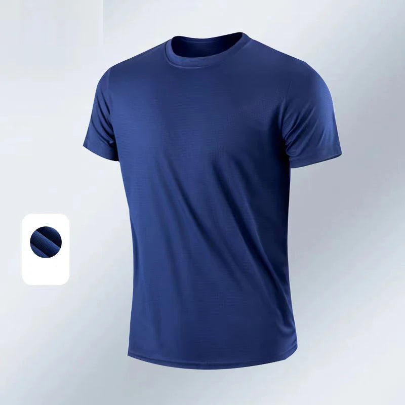 Men's Quick-Dry Gym T-Shirt – Moisture-Wicking & Breathable