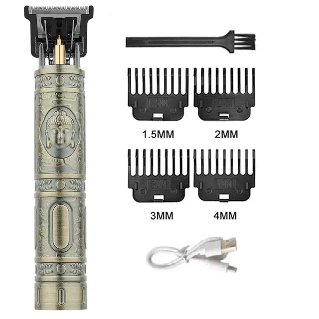 T9 Professional Hair Clipper – Cordless Beard & Body Trimmer