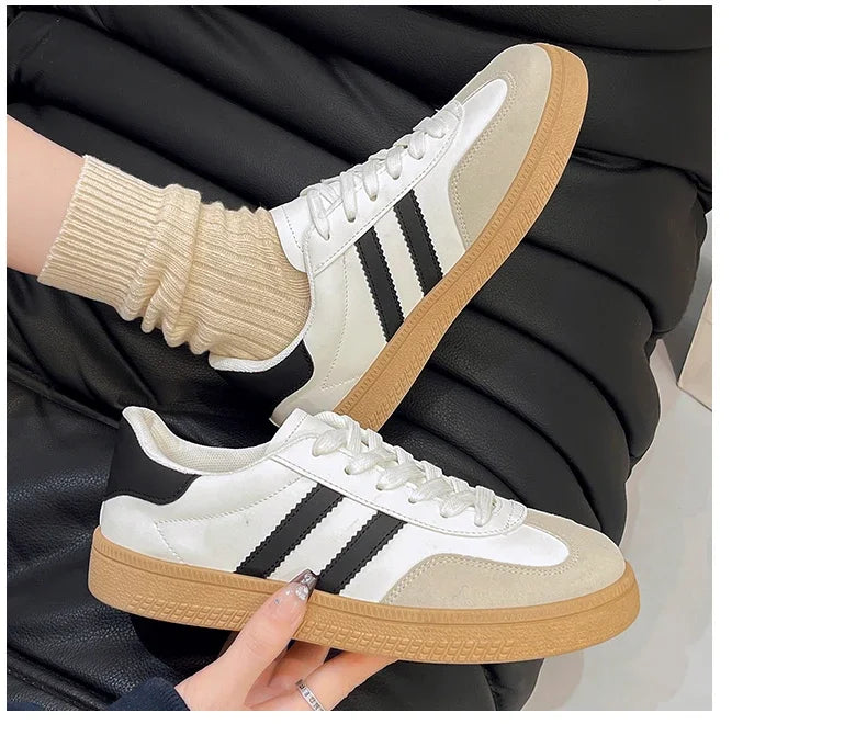 Women's Trendy Platform Sneakers – Casual Comfort