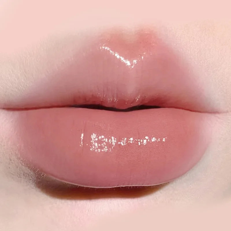Low-Saturation Mirror Lip Gloss – Hydrating Nude Tint