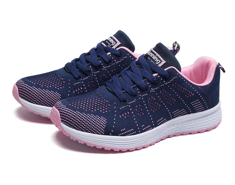 Women Casual Shoes Fashion Breathable Walking Sneakers: