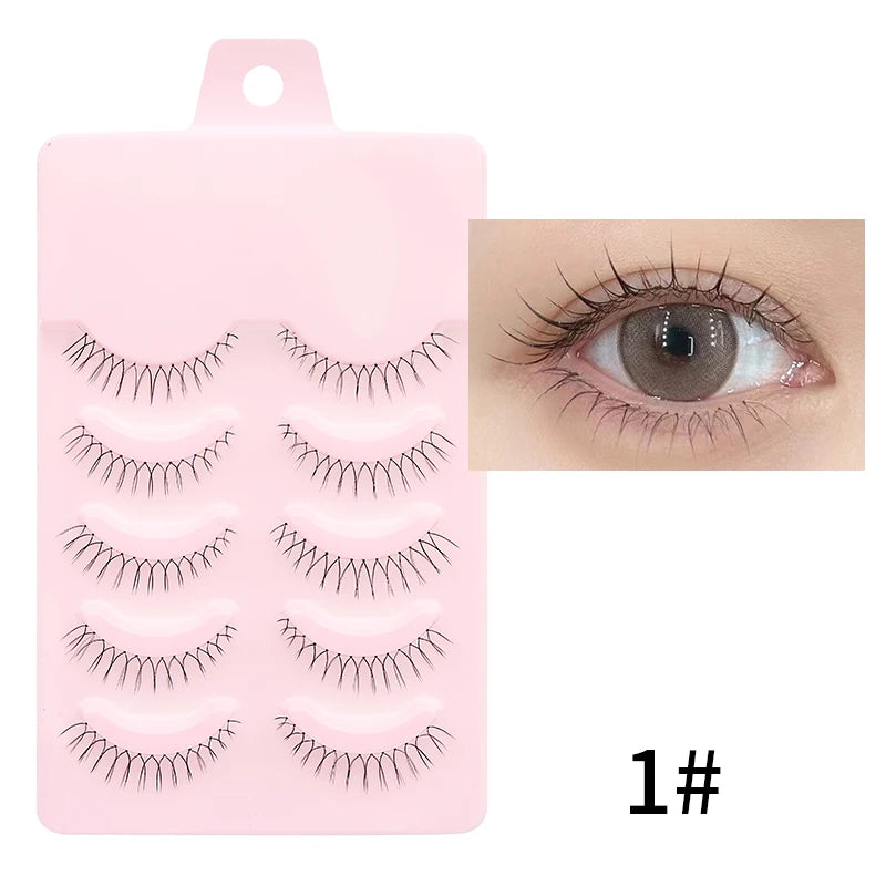 New Manga Lashes - Soft Natural Thick False Eyelashes