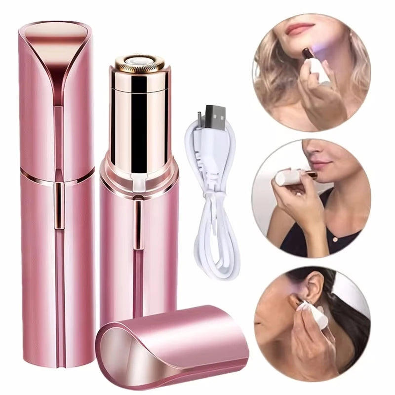 2024 New USB Electric Mini Epilator & Eyebrow Trimmer for Women