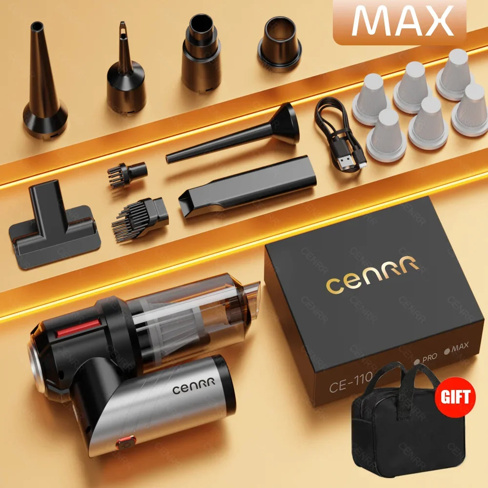 CENRR High-Pressure Cordless Car Vacuum Cleaner