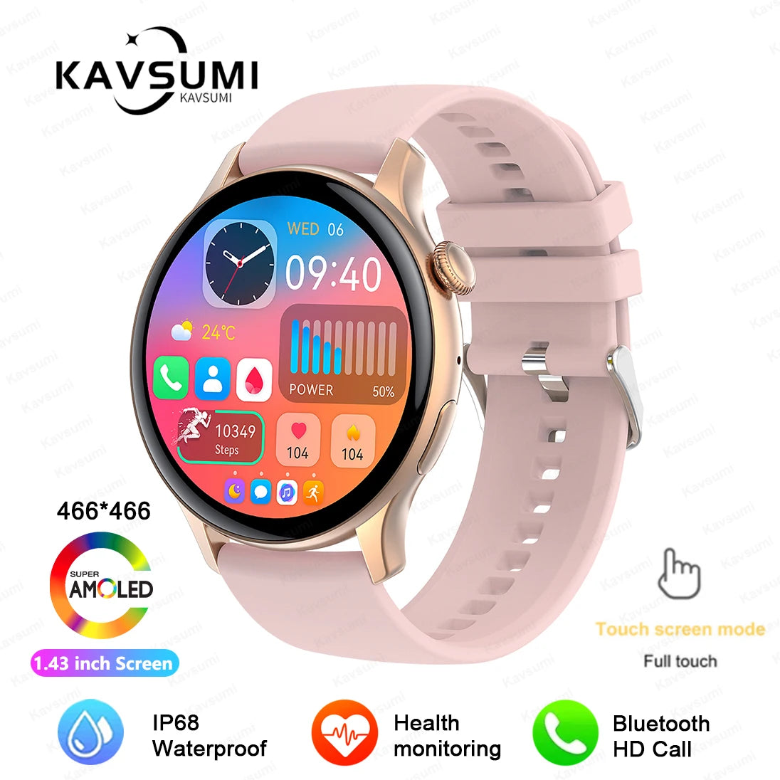 the 2024 NFC Smart Watch for Women:
