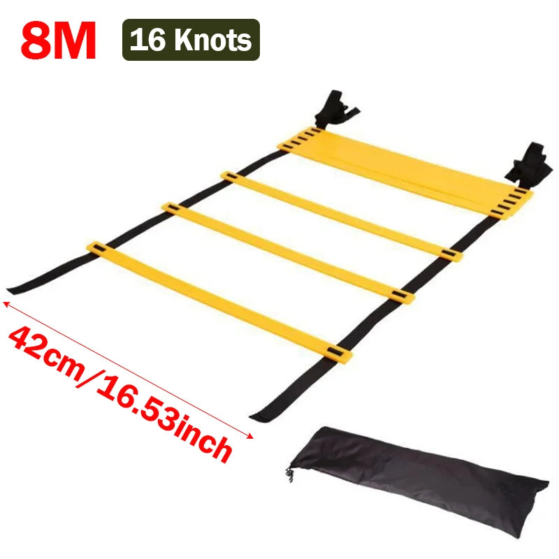 Agility Ladder with Nylon Straps – Speed & Coordination Training Tool