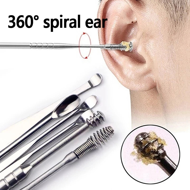 Stainless Steel Ear Wax Pickers