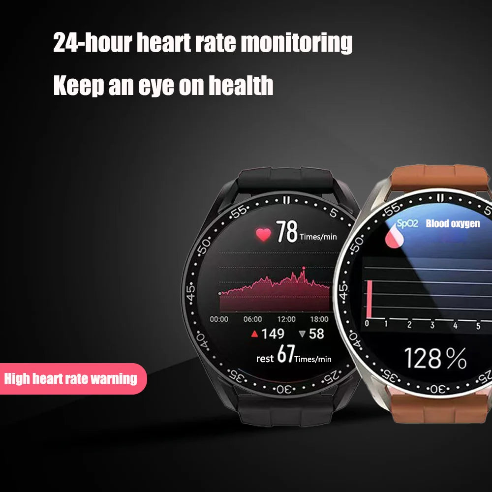 Smart Health Tracker Watch – Non-Invasive Glucose & Vital Monitoring