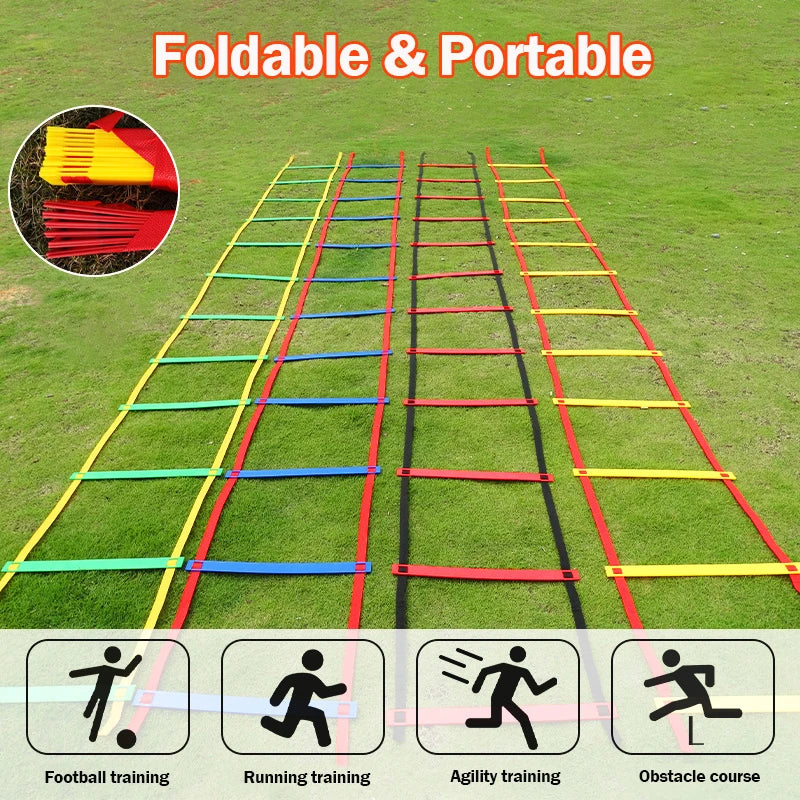 Agility Ladder with Nylon Straps – Speed & Coordination Training Tool