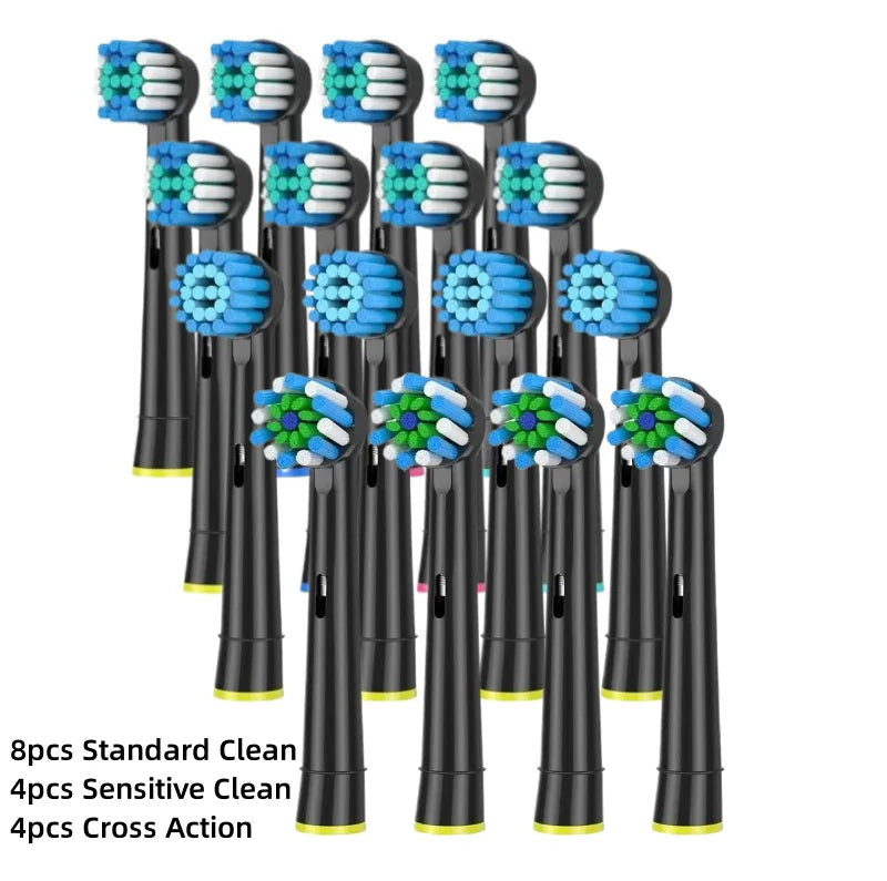 Upgrade Your Oral Care with 16/20PCS Brush Heads for Oral B Electric Toothbrush!