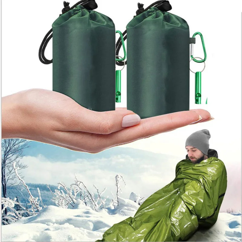 : Portable Waterproof Emergency Survival Sleeping Bag – Thermal Bivy Sack