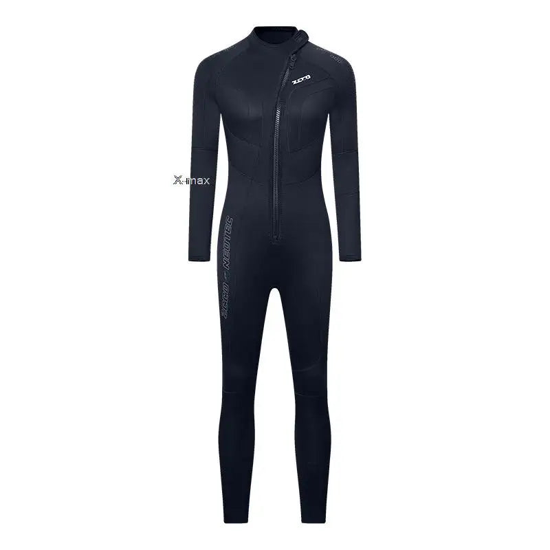 5mm Neoprene Long-Sleeve Diving Wetsuit for Men & Women
